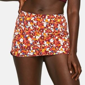 NWOT Outdoor Voices Paprika Blooms Exercise Skort